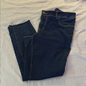 Dark Blue Jeggings Jeans